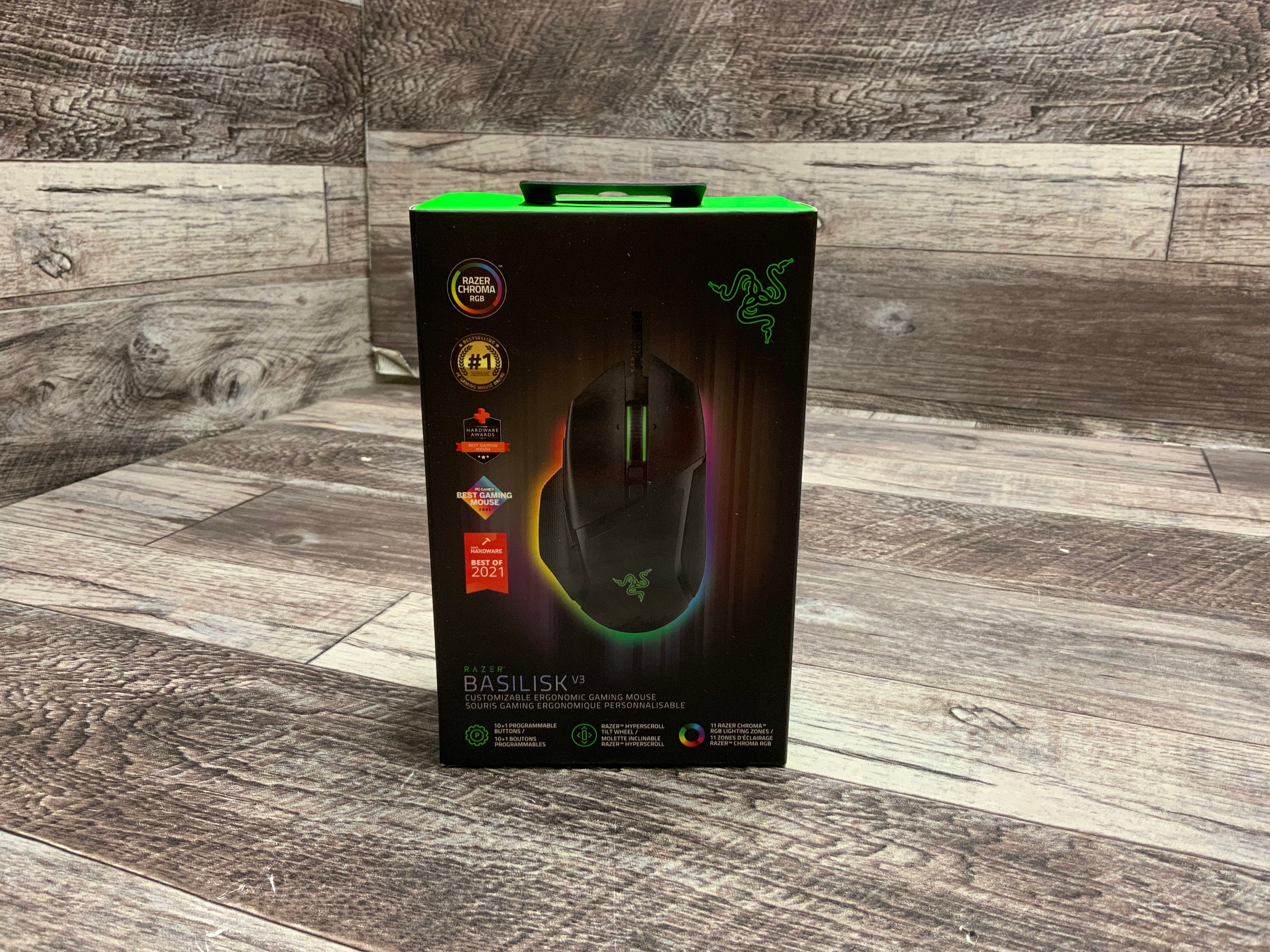 Razer Basilisk V3 Customizable Ergonomic Gaming Mouse (8119242391790)